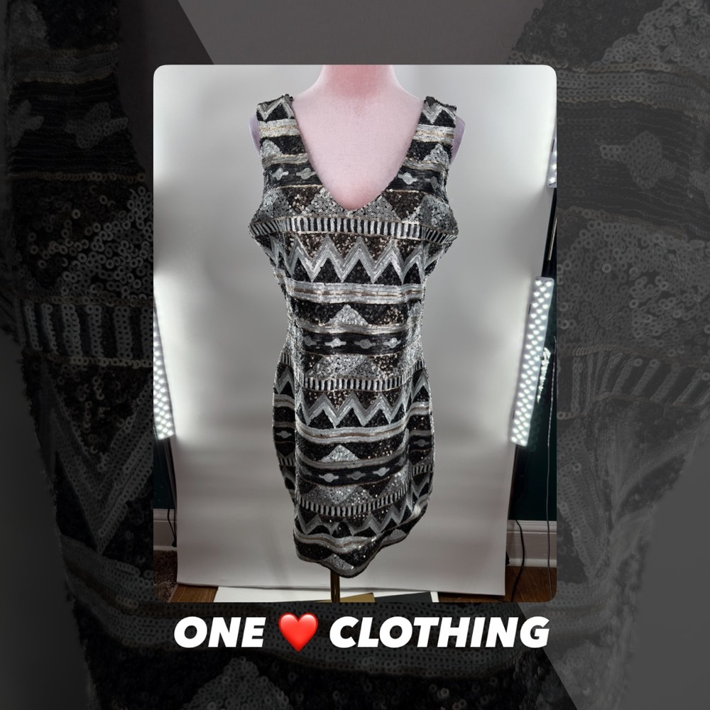 EUC One ❤️ Clothing Sequined Dress